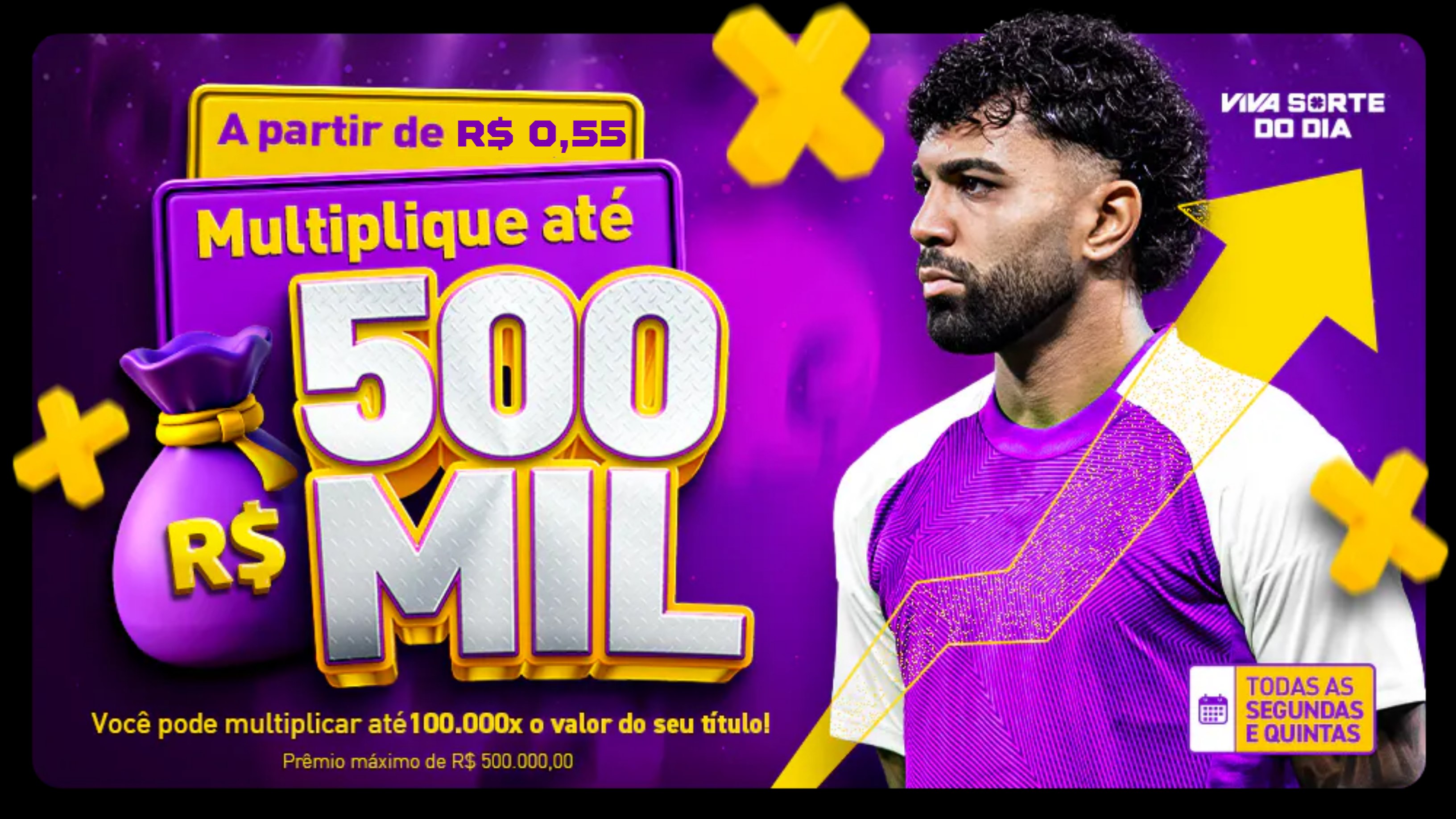 Sorteio 500 MIL